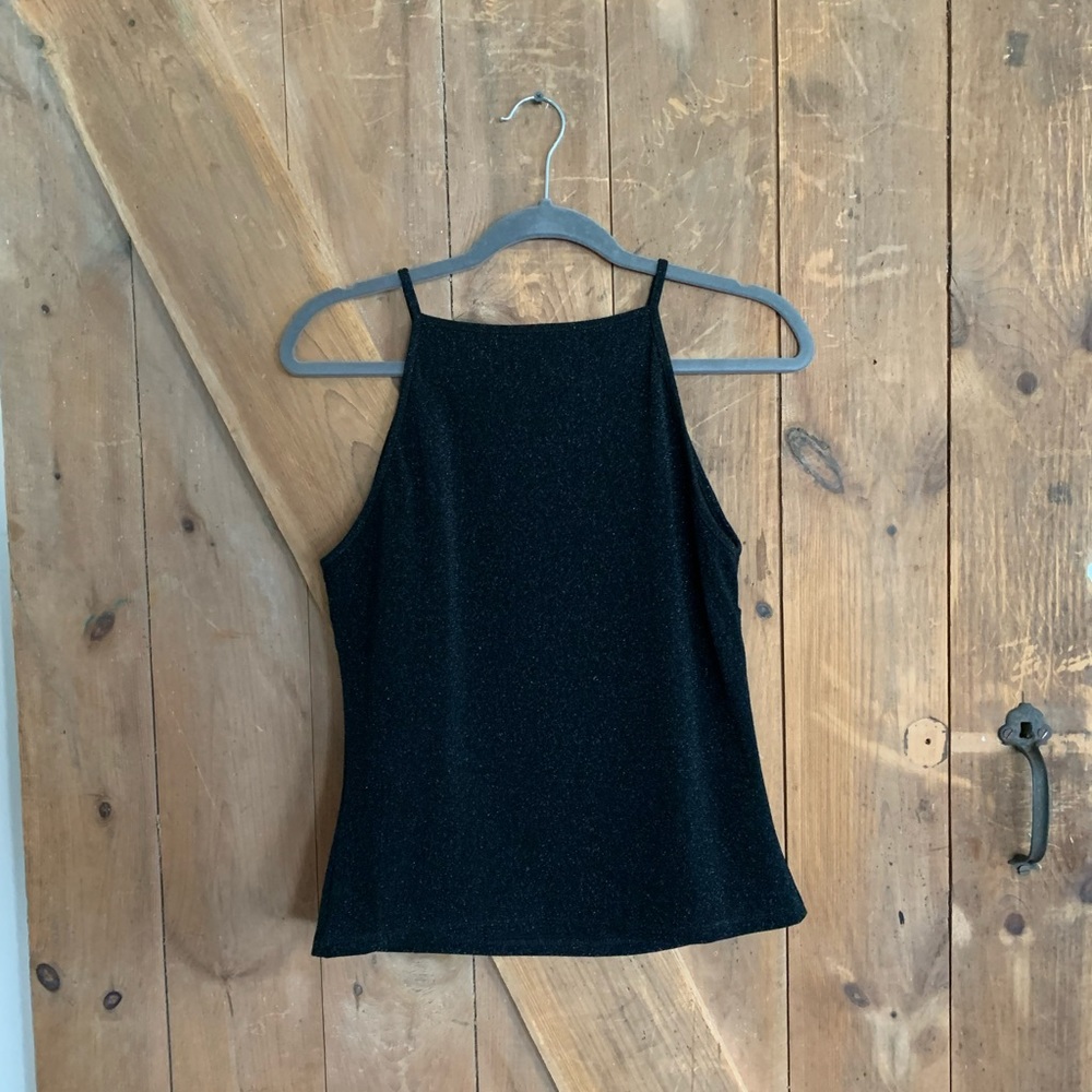 Black Sparkle H&M Top NWT